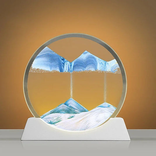 3D Moving Glass Sandscape Art Painting - AddiCart