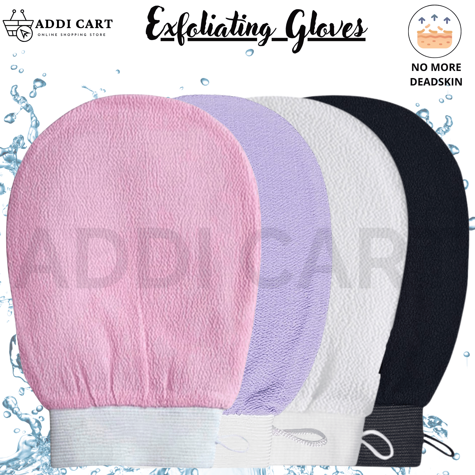 Exfoliating Gloves for Remove Dead Skin